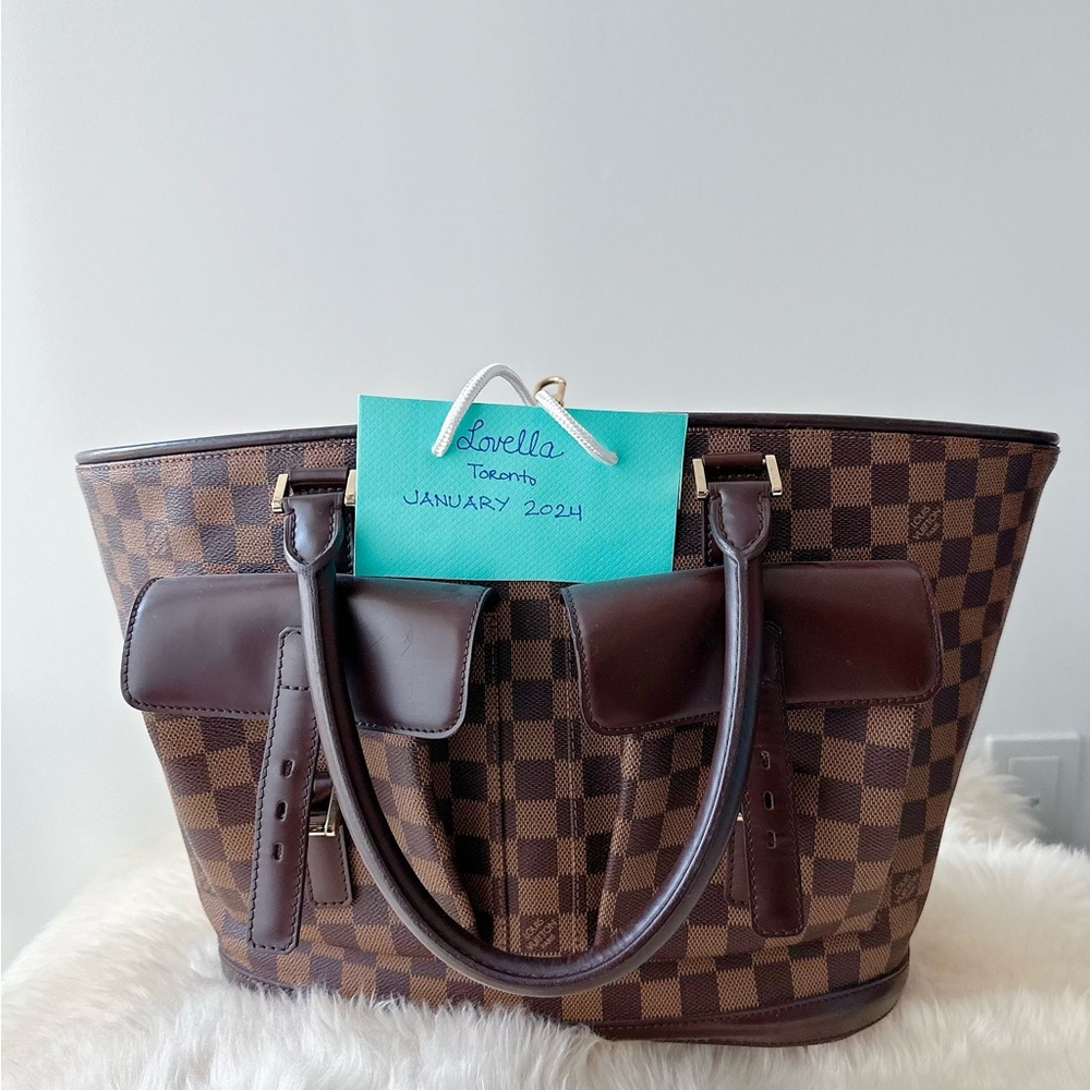 Authentic Louis Vuitton Monasque GM